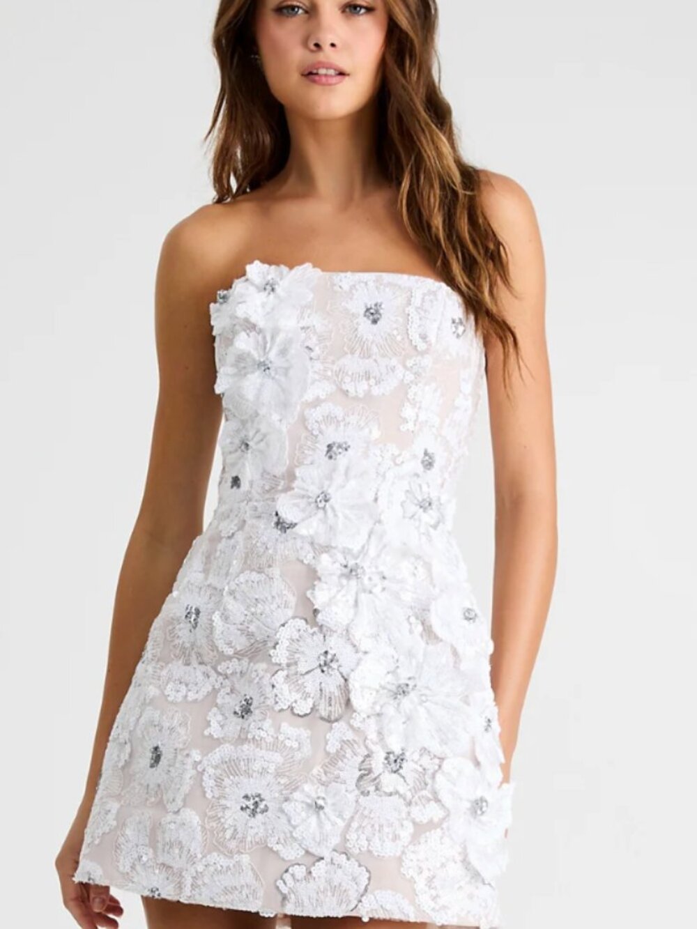 Helsi caprice strapless mini dress - Picture 3 of 9